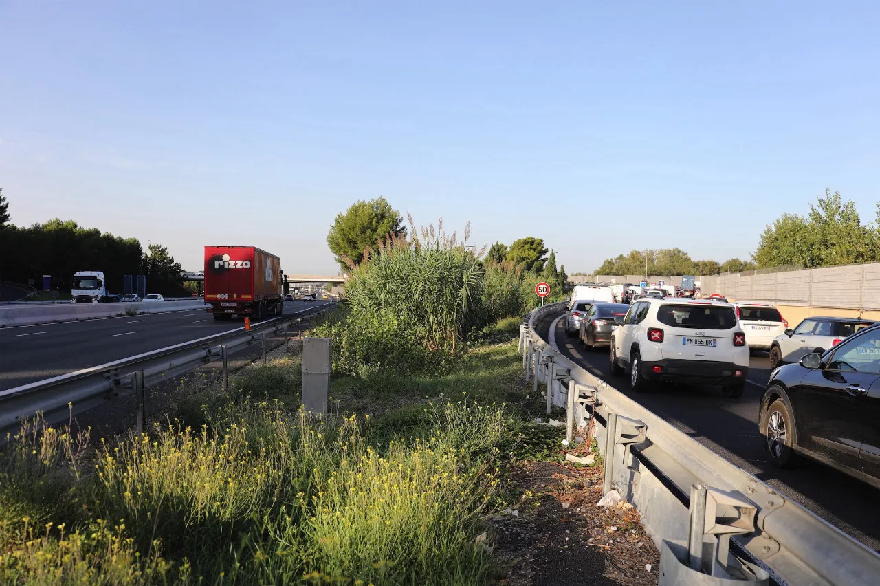 A9 : circulation perturbée suite à un accident | La Gazette