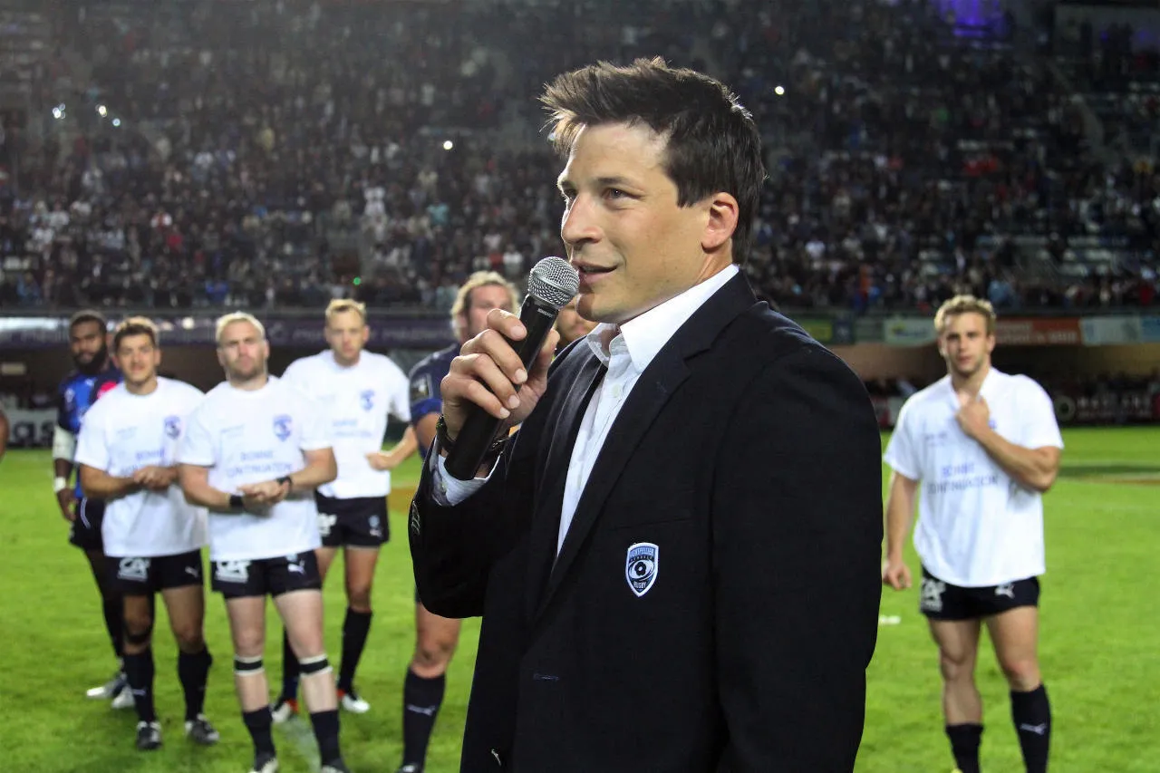 Ballon Dédicacé Autographes Trinh-Duc Et Ouedraogo – Équipe France Rugby