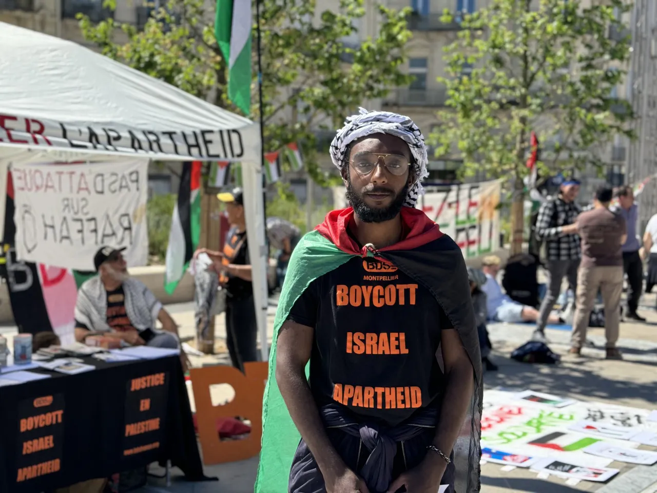 24h pour Rafah : la mobilisation pro-palestinienne à Montpellier touche ...