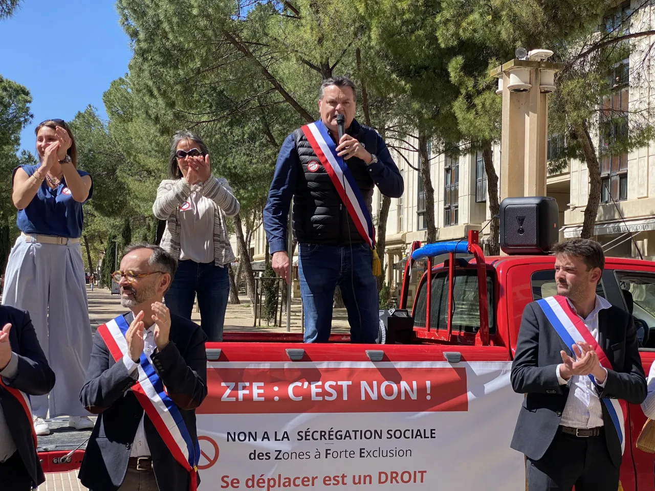 Trois cents personnes manifestent contre la ZFE à Montpellier | La Gazette
