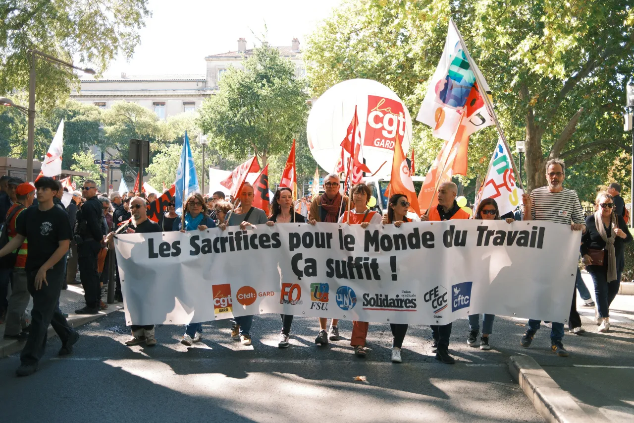 Manifestation du 1er mai : les rassemblements de l&rsquo;intersyndicale dans le Gard